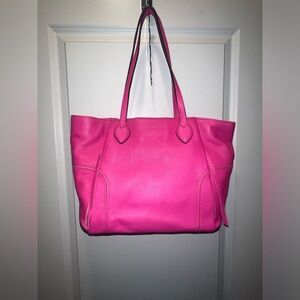Aimee Kestenberg Pink Leather Chelsea Tote Bag